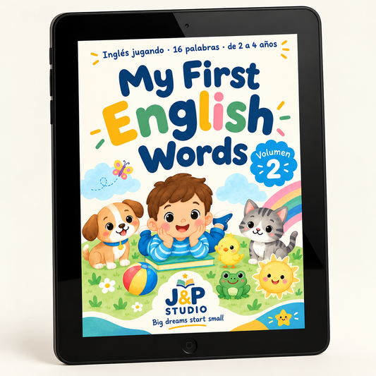 My First English Words - Volumen 2 (2-4 años)