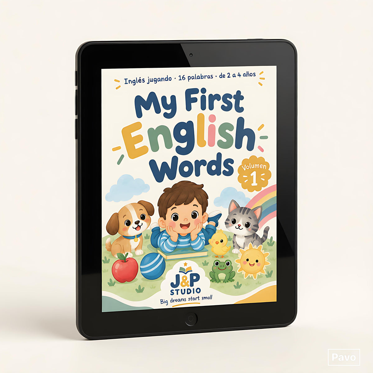 My First English Words - Volumen 1 (2-4 años)