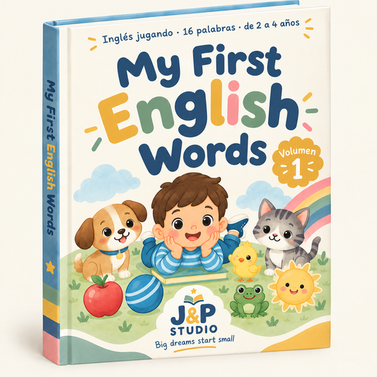 My First English Words - Volumen 1 (2-4 años)